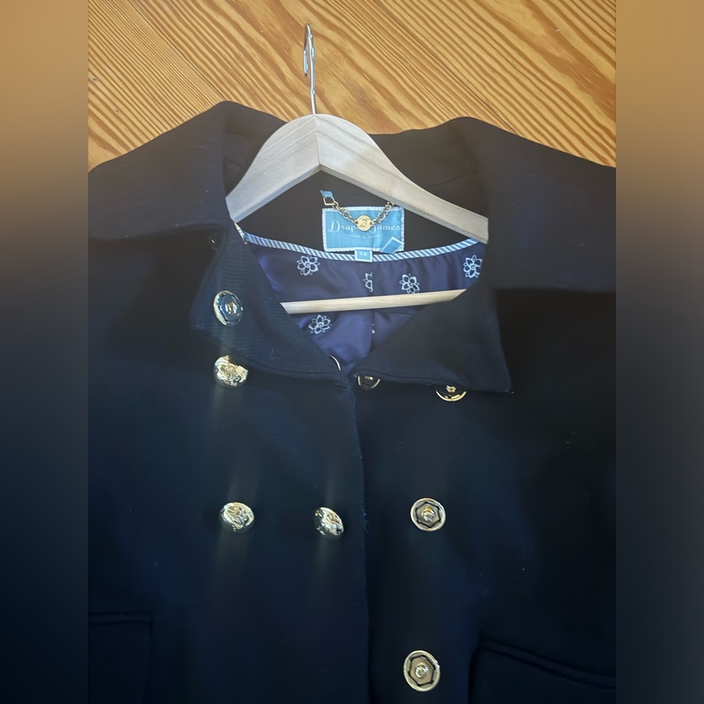 Draper James peacoat